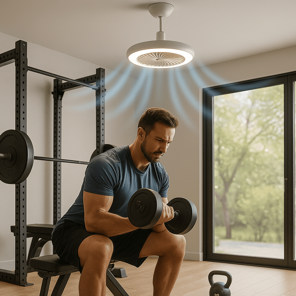 BreeziBulb™ – Fan + Light in One Bulb