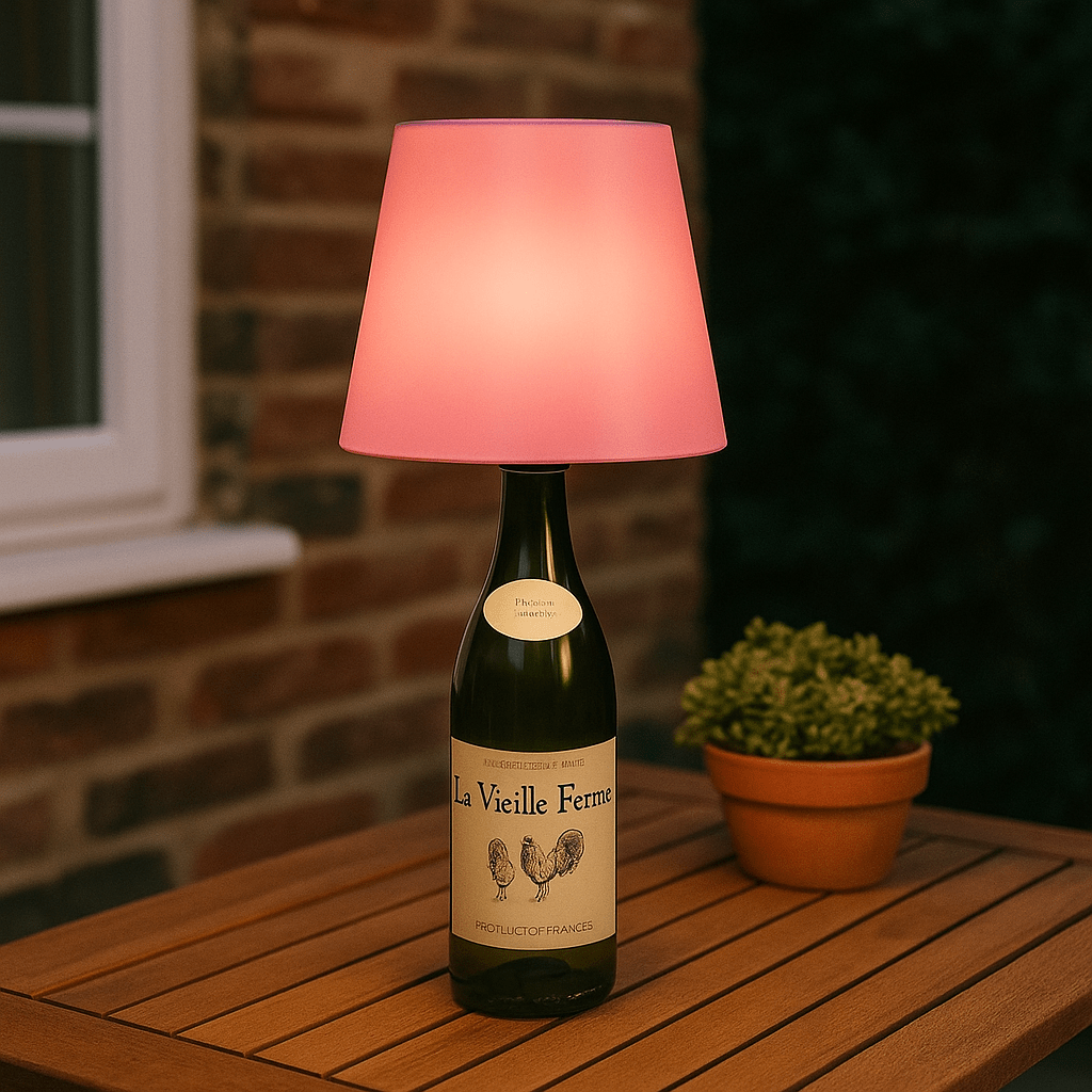 Cordless Bottle Lamp
