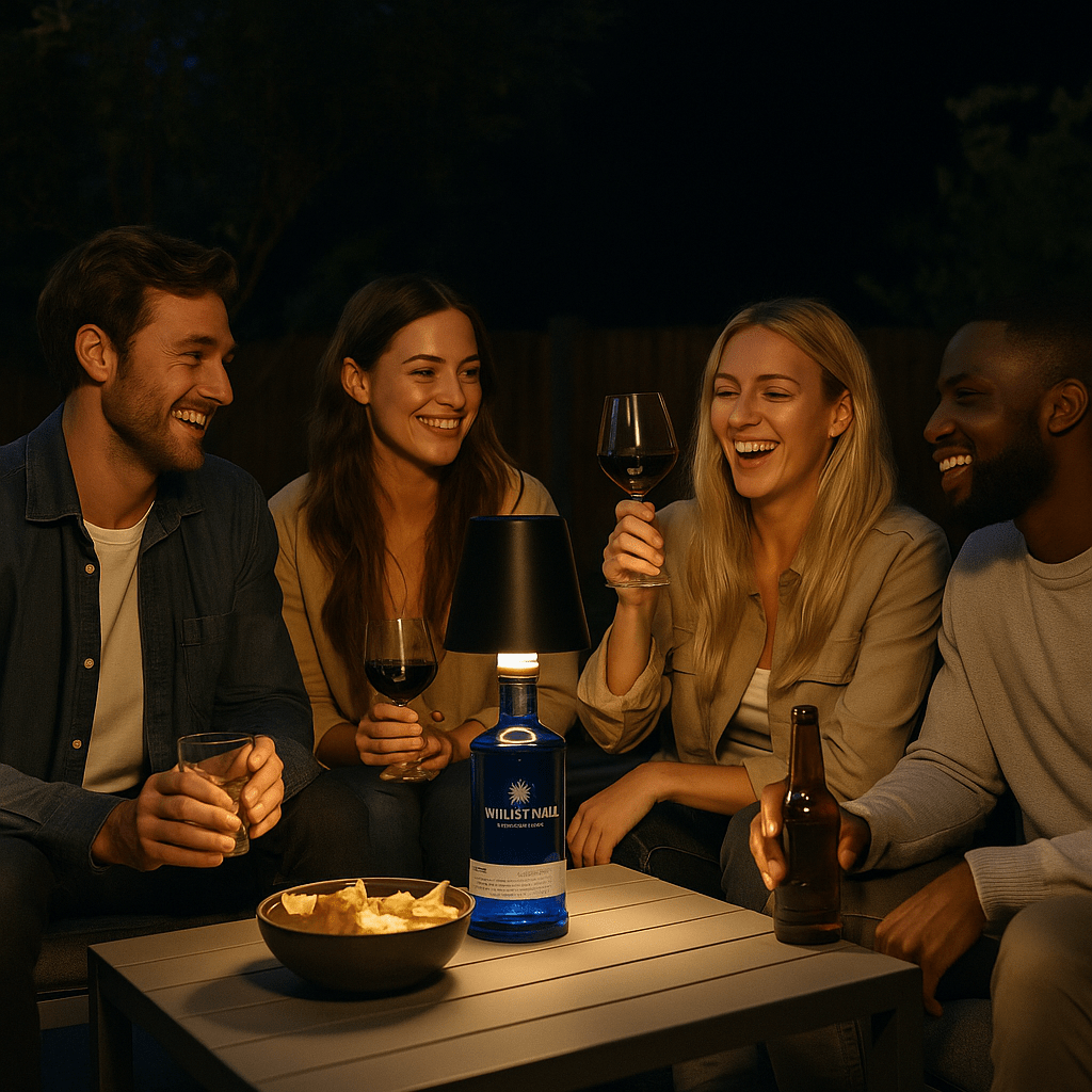 Cordless Bottle Lamp