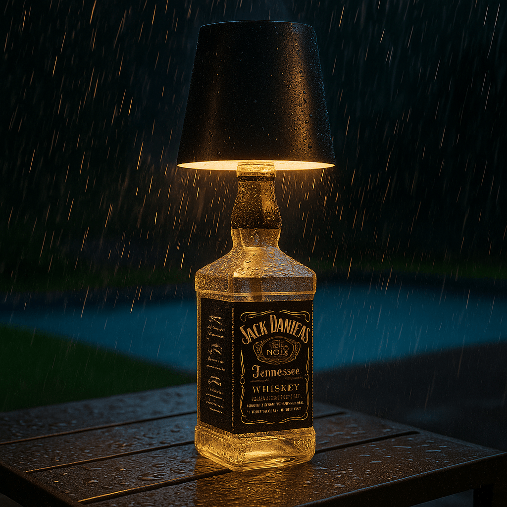 Cordless Bottle Lamp