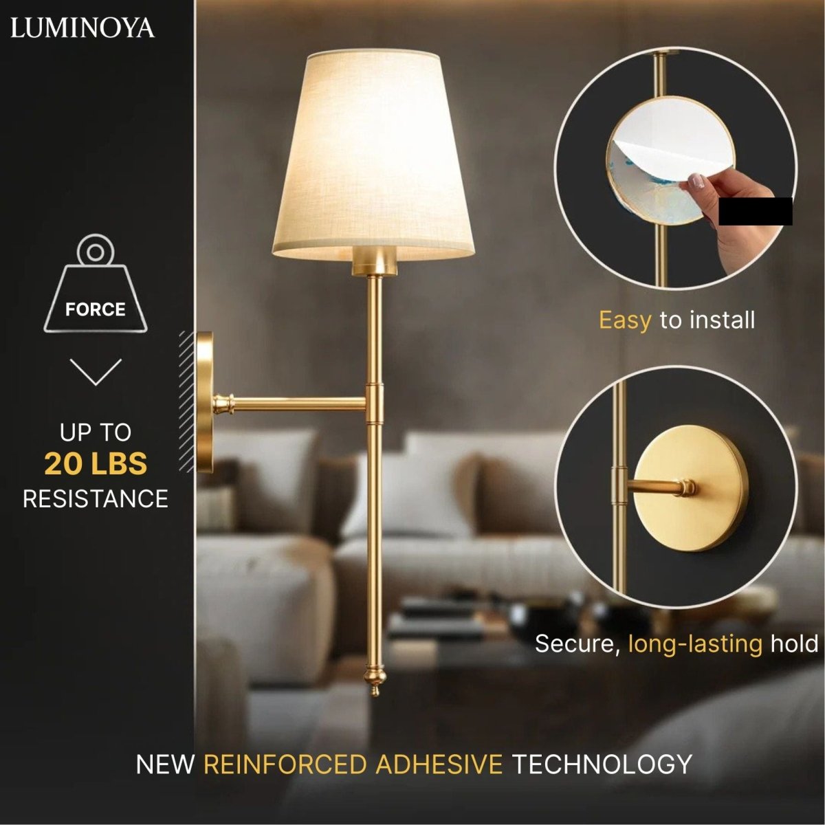 Cordless Wall Sconces