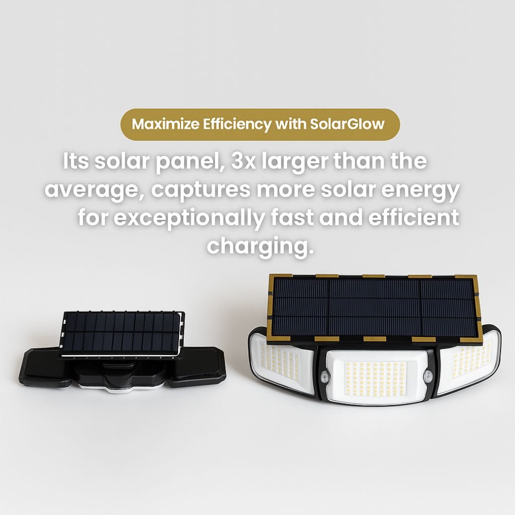SolarGlow™ | Outdoor Solar Light with Motion Sensors