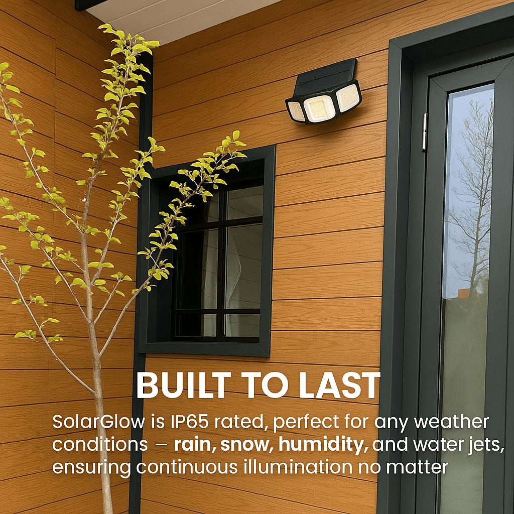SolarGlow™ | Outdoor Solar Light with Motion Sensors