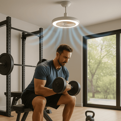 BreeziBulb™ – Fan + Light in One Bulb