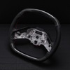 Real Carbon Fiber LED W/Heated Steering Wheel Corvette C8 Z51 Z06 2020-24 OEM