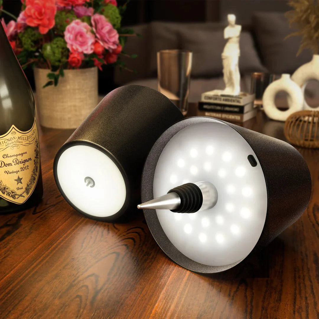 Cordless Bottle Lamp