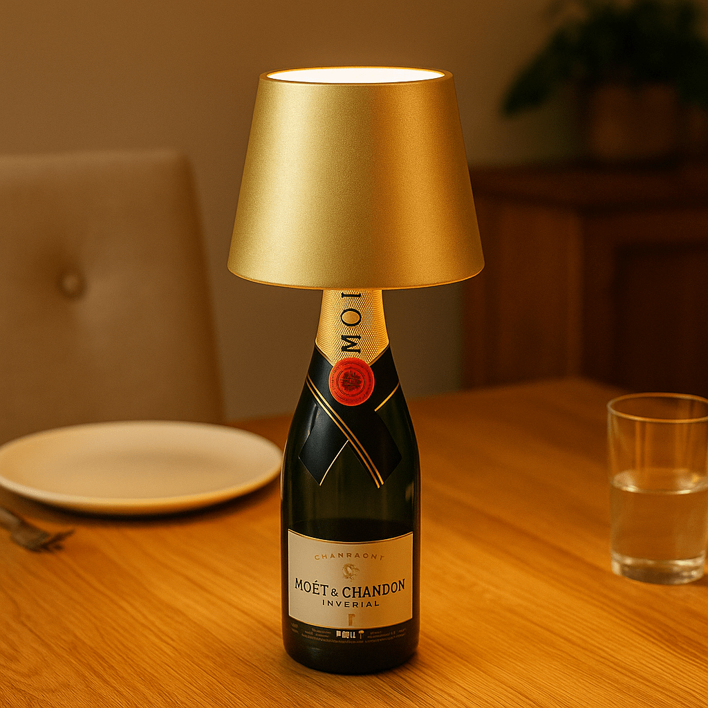 Cordless Bottle Lamp
