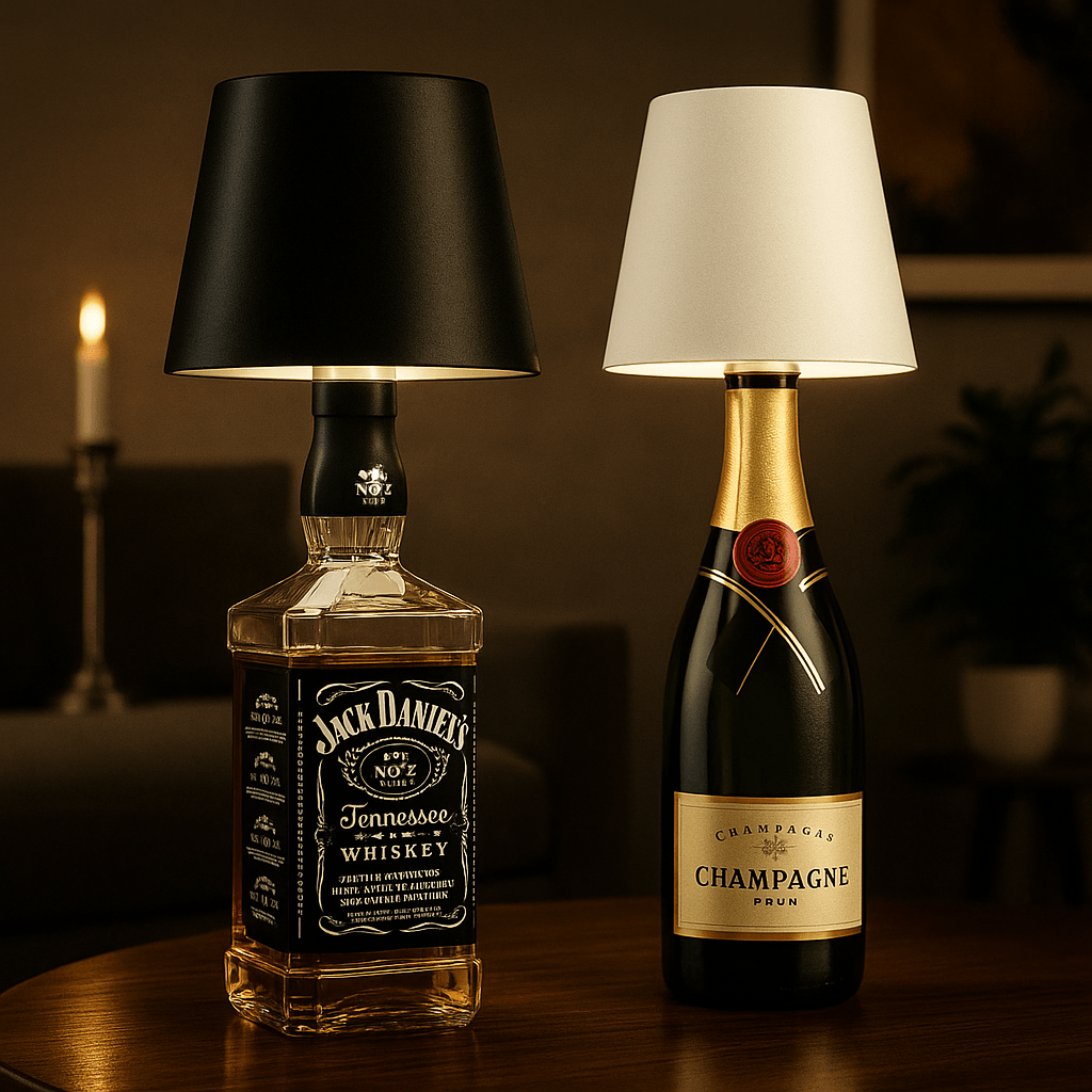 Cordless Bottle Lamp