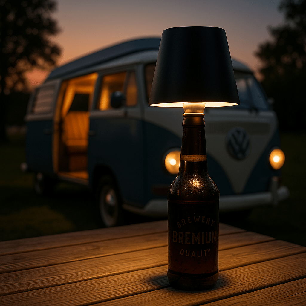 Cordless Bottle Lamp