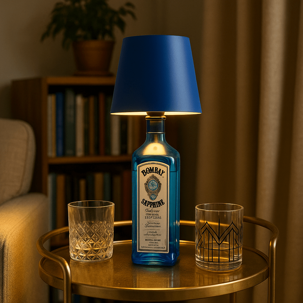 Cordless Bottle Lamp