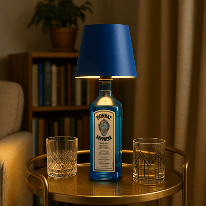 Cordless Bottle Lamp