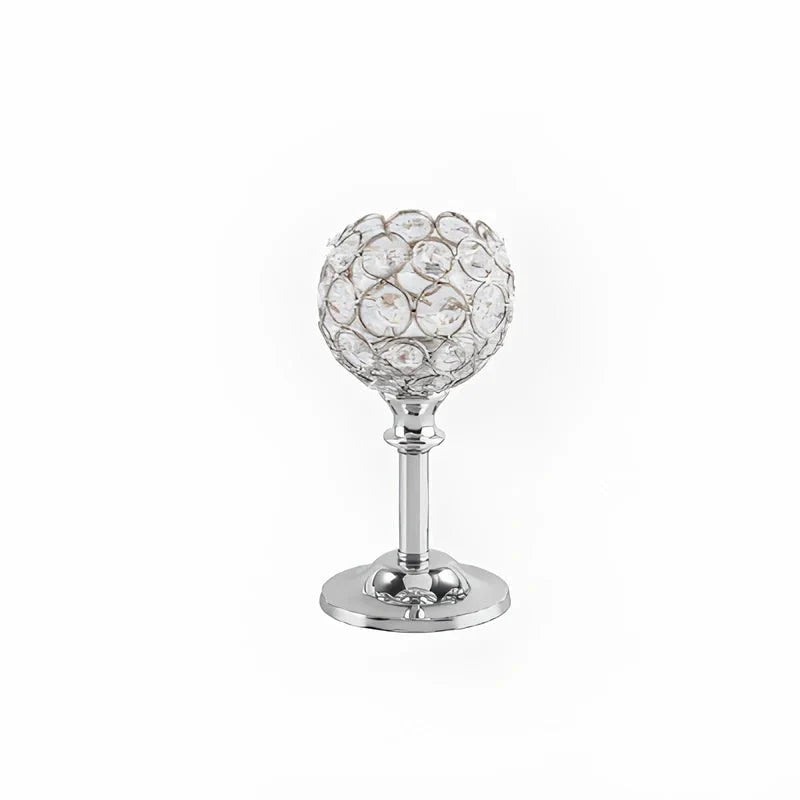 CrystalGlow™ Candle Holder