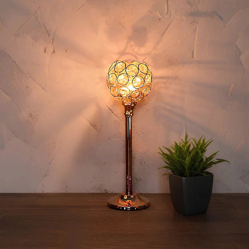 CrystalGlow™ Candle Holder