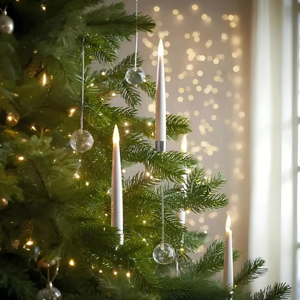 Flameless Christmas Tree Candles