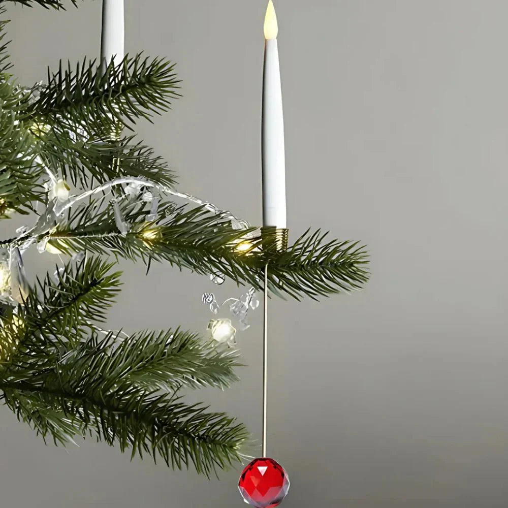Flameless Christmas Tree Candles