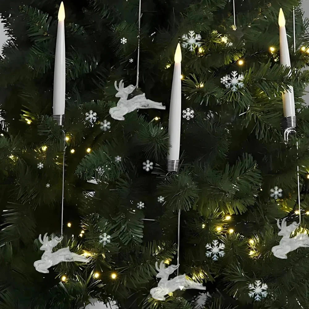 Flameless Christmas Tree Candles