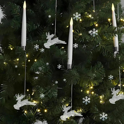 Flameless Christmas Tree Candles