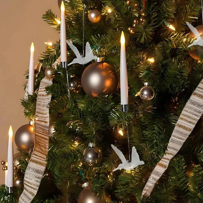 Flameless Christmas Tree Candles
