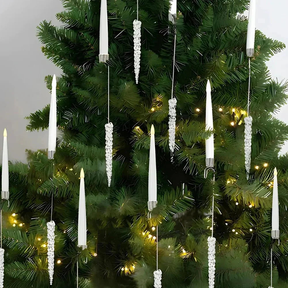 Flameless Christmas Tree Candles