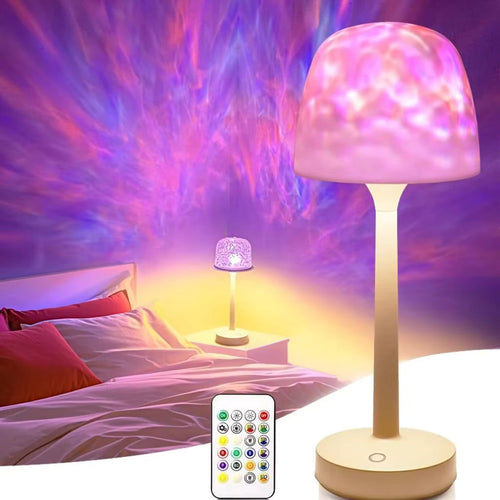 Ocean Wave Cordless Projector Light