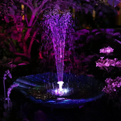 Solar Powered Radiance Fountain