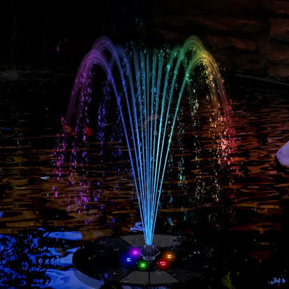 Solar Powered Radiance Fountain
