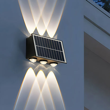 Solar Powered Wall Sconce