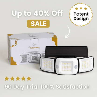SolarGlow™ | Outdoor Solar Light with Motion Sensors