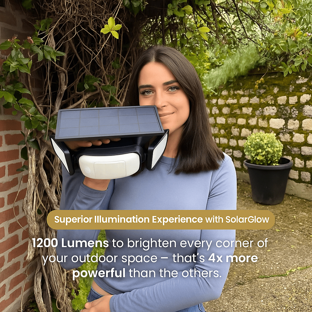 SolarGlow™ | Outdoor Solar Light with Motion Sensors