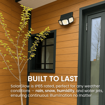 SolarGlow™ | Outdoor Solar Light with Motion Sensors