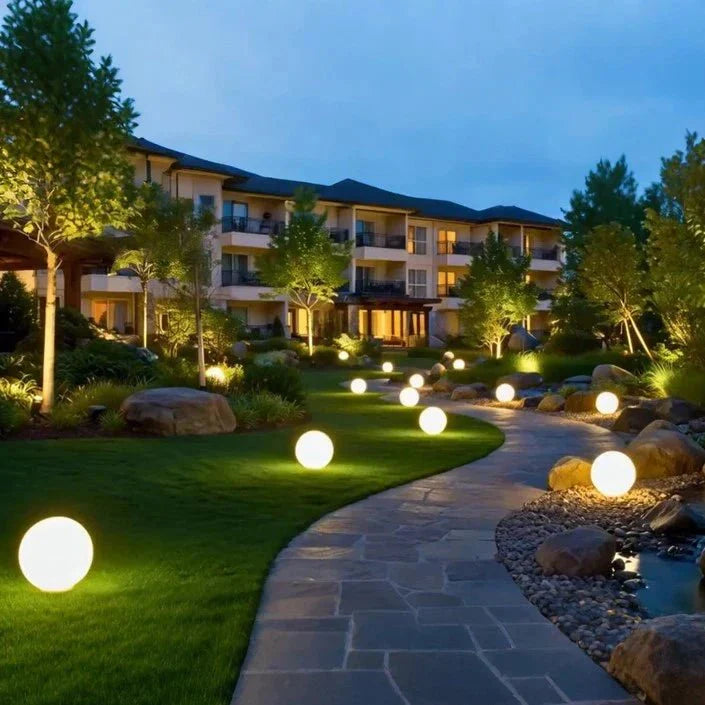 Spherical Garden Light