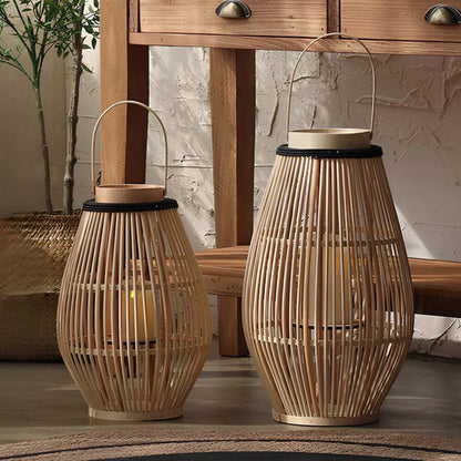 WeaveCraft™ Bamboo Lantern